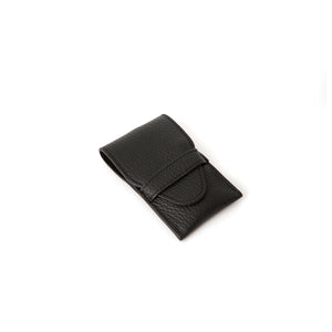 Black Manicure Set with Stainless Steel Implements (XS)