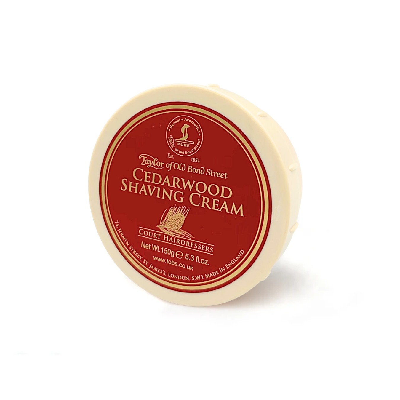 Cedarwood Shaving Cream Bowl 150g