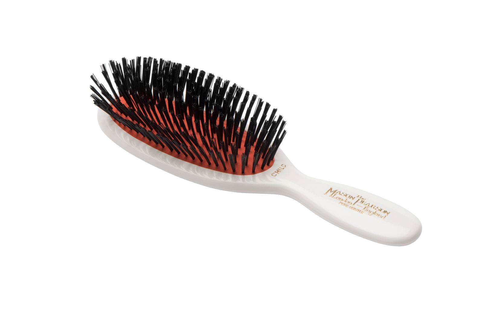 Pocket Mason Pearson Pure Bristle Hair Brush in Dark Dark Ruby (CB4 Child)