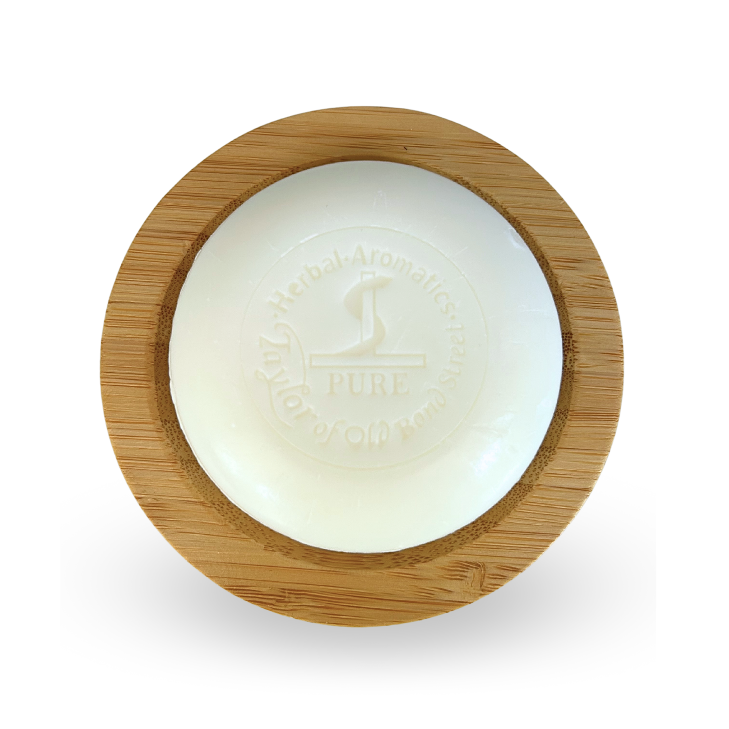 Round Bamboo Soap Dish