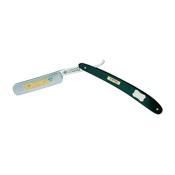 Ebony Straight Razor with Silver Plate | Taylor Old Bond Street ...
