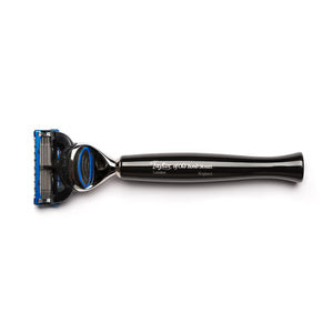 Taylor of Old Bond Street No. 74 Fusion Razor with Black Handle