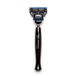 Taylor of Old Bond Street No. 74 Fusion Razor with Black Handle