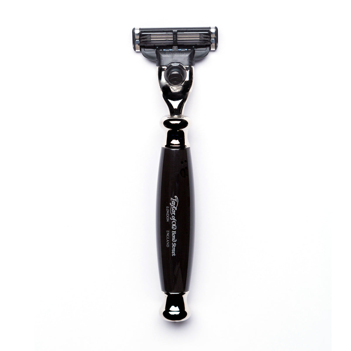 Edwardian Mach3 Razor with Black Handle