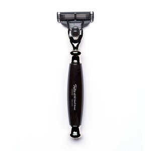 Edwardian Mach3 Razor with Black Handle